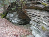 magicmomma > Small grotto along Scott Mtn.  Trail heading from Schoolhouse Gap to Cades Cove.
It is about 4 1/2 ft high and composed of metcalf phyllite.