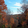 SCONA--Means "Across the river" : Come along and paddle across Chilhowee Lake which used to be the Little Tennessee River prior to the Calderwood Dam's construction.  Follow me to the old Scona Lodge and Tallassee Falls. **UPDATE** Nov. 7, 2009 We also found the way to access Citico Creek Wilderness on the far shore of Chilhowee Lake by road.
Frame 62 on is Citico Creek Wilderness and Turkey Pen Bluff Area.